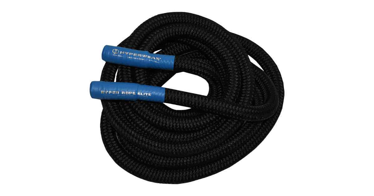 Unanchored shop battle rope